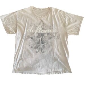 Deftones Vintage Y2K Band T Shirt XL Delta Pro Weight 2000s Fade